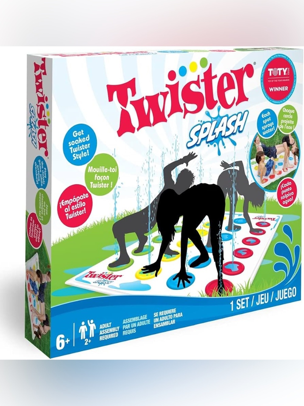 Twister Splash Game Mat 68x52in
Outdoor Water Game